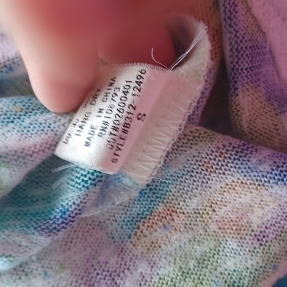 𝅺CUBISM Lightweight Sweater Top/tunic, Sz S - Picture 8 of 8